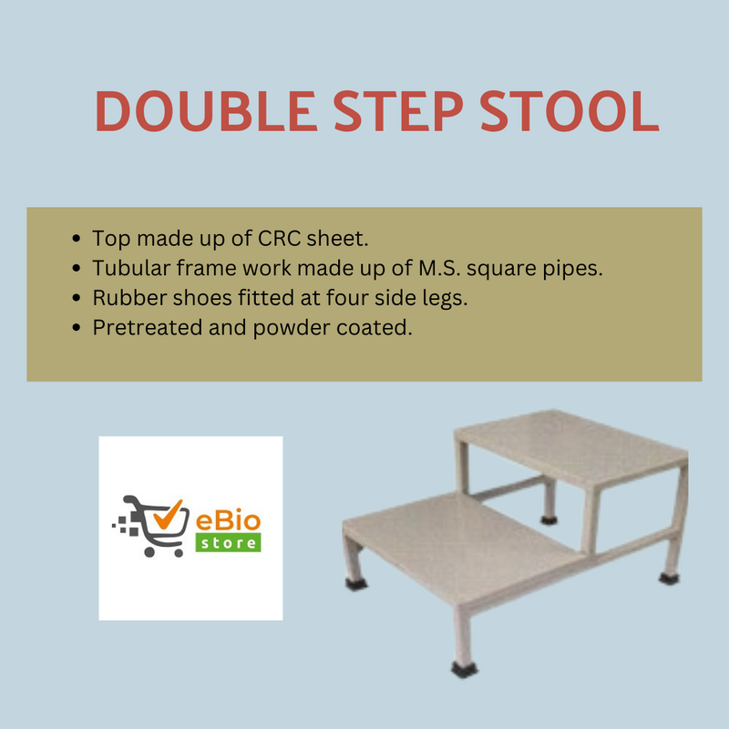 Double Step Stool - eBiostore.com