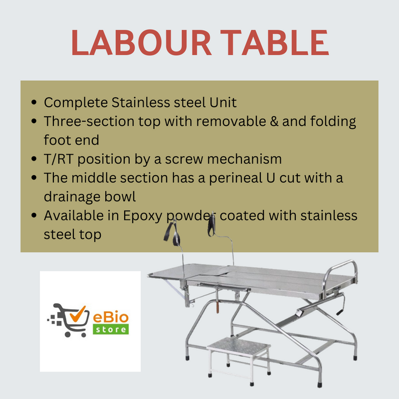 Labour Table-eBiostore.com