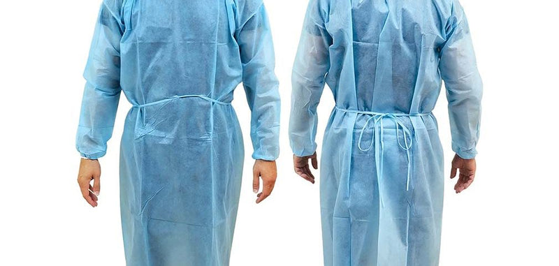 Non- Sterile Isolation Gown - Elastic & Knitted (Bulk Quantity)