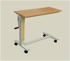 Overbed Table with Gear