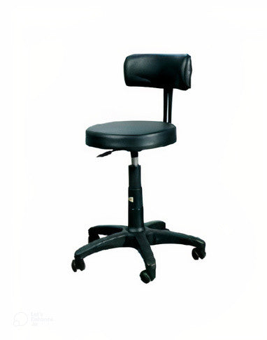 Surgeon Stool (Cushioned Top & Back)