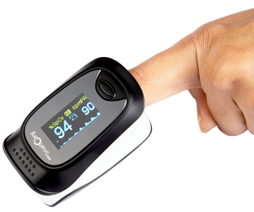 Finger Tip Pulse Oximeter : Smart Oxy