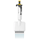 HiPette Fully Autoclavable Manual 8-Channel Adjustable Colorful Pipette, 7030603006