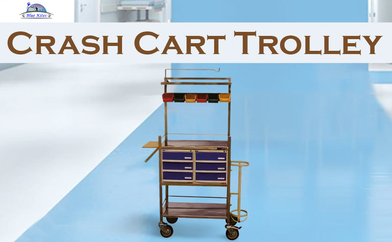 Crash Cart Trolley  S S