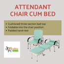ATTENDANT CHAIR CUM BED-eBiostore.com