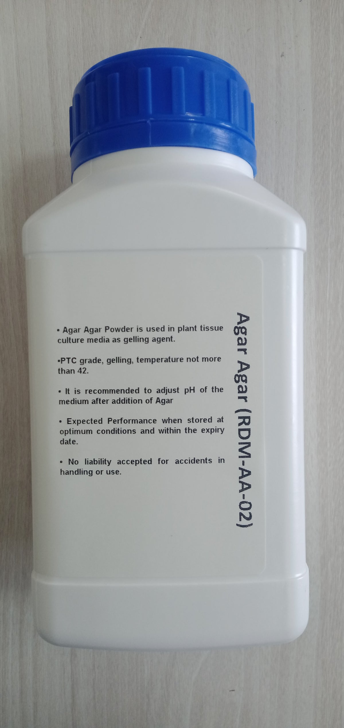 Agar Agar (Plant Tissue Culture Grade), RDM-AA-02