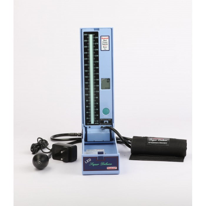 Led Bp Set Diamond LED Super Deluxe BP Apparatus(BPDG 241)