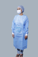 Non- Sterile Isolation Gown - Elastic & Knitted (Bulk Quantity)
