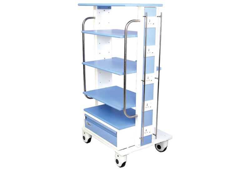 MONITOR TROLLEY, Hospital Furniture